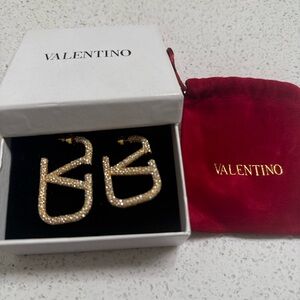 Valentino Garavani Gold Earrings